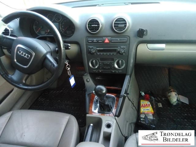 Audi A3 2003-2008 (Type II, Fase 1) , Motorkode: BKD, Girkassekode: HLE