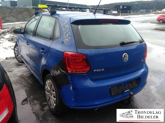 VW Polo 2009-2014 (Type V, Fase 1) , Motorkode: CAY, Girkassekode: MLM