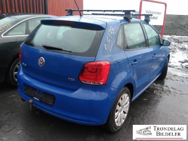 VW Polo 2009-2014 (Type V, Fase 1) , Motorkode: CAY, Girkassekode: MLM