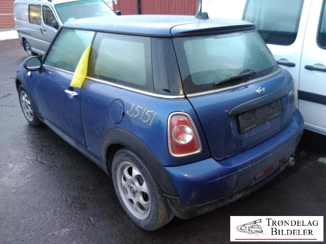 Mini One/Cooper 2007-2014 (R55-57) (R55-57), Motorkode: N47C16A, Girkassekode: 