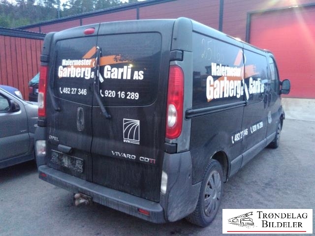 Opel Vivaro A 2006-2014 , Motorkode: M9R 780| M9R 781, Girkassekode: 