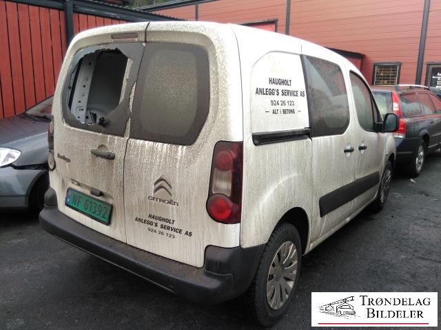 Citroën Berlingo 2008-2015 (Type II, Fase 1) , Motorkode: 9H06, Girkassekode: 