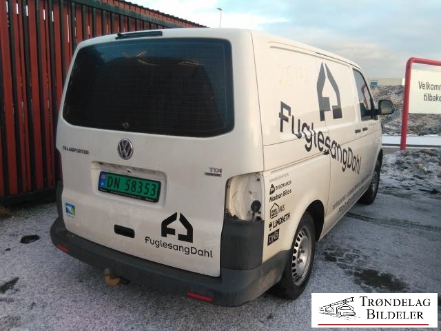 VW Transporter / Caravelle 2009-2015 (Fase 2) (T5) (T5), Motorkode: CAAC, Girkassekode: KQK