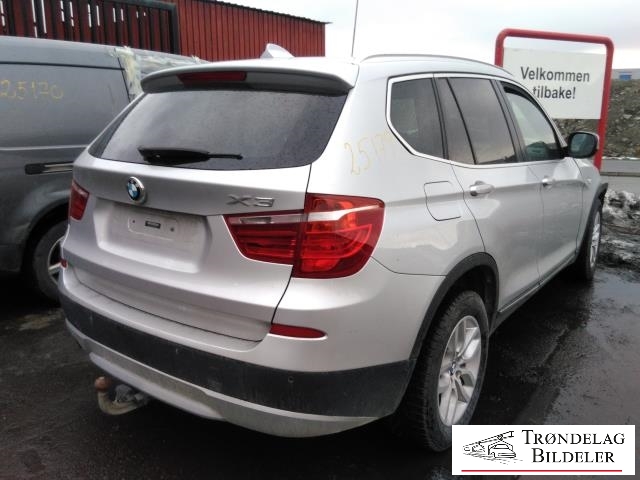 BMW X3 2010-2017 (F25) (F25), Motorkode: N47D20C, Girkassekode: 