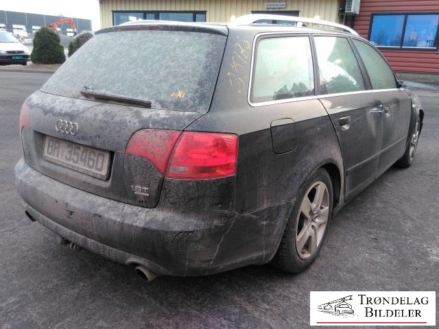 Audi A4 2004-2008 (Type III) (B7) (B7), Motorkode: BFB, Girkassekode: ETR/GJW