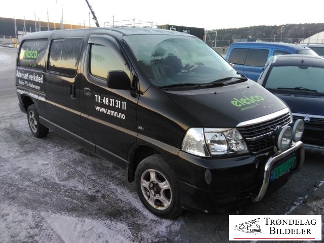Toyota Hiace 2007-2012 (Fase 3) , Motorkode: 2KD-FTV, Girkassekode: 