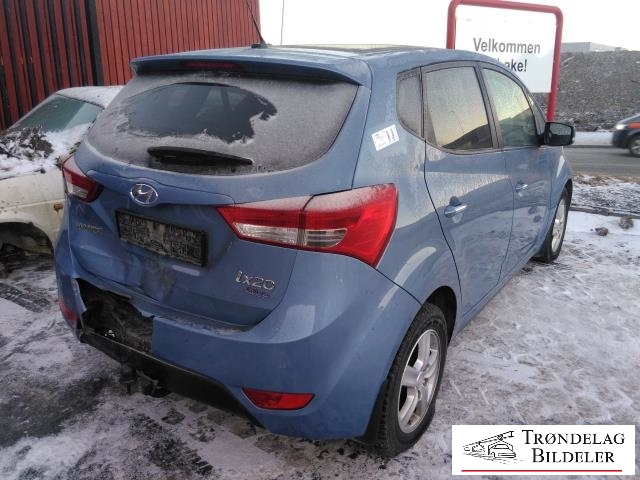 Hyundai Ix20 2010-2017 , Motorkode: D4FC-I, Girkassekode: 