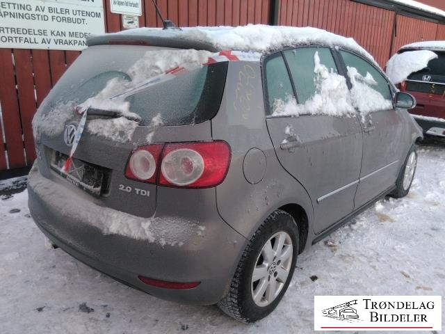 VW Golf, Plus/Cross 2009-2013 (Fase 2) , Motorkode: CBDC, Girkassekode: LQV