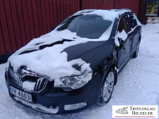 Škoda Superb 2008-2015 (Type II) , Motorkode: CFFB, Girkassekode: PBW