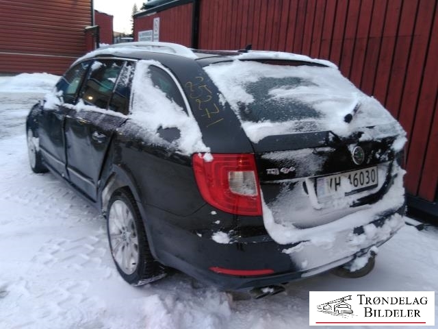 Škoda Superb 2008-2015 (Type II) , Motorkode: CFFB, Girkassekode: PBW