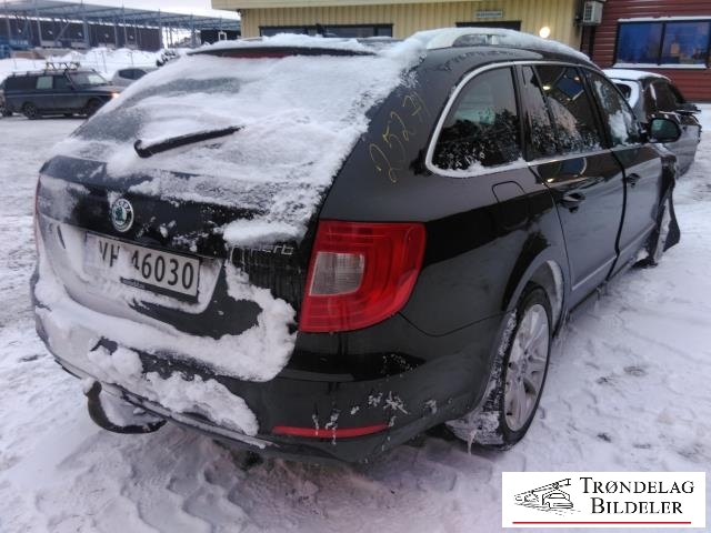 Škoda Superb 2008-2015 (Type II) , Motorkode: CFFB, Girkassekode: PBW