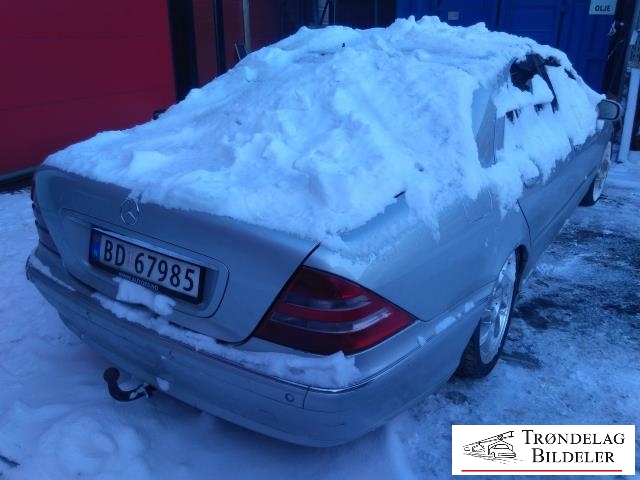 Mercedes S-Klasse 1999-2005 (W220) (W220), Motorkode: OM 613.960, Girkassekode:
