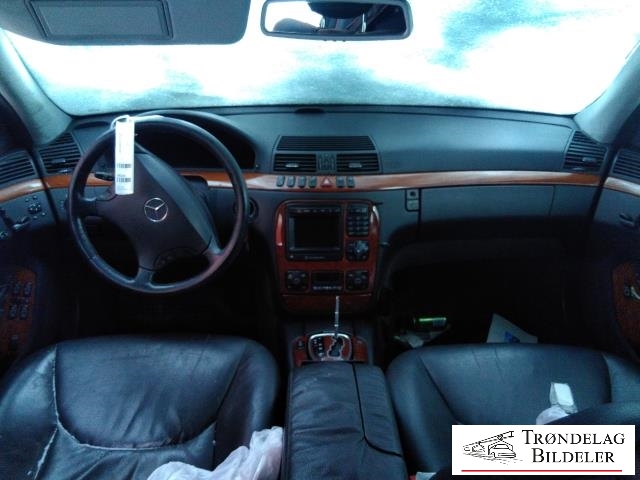 Mercedes S-Klasse 1999-2005 (W220) (W220), Motorkode: OM 613.960, Girkassekode: