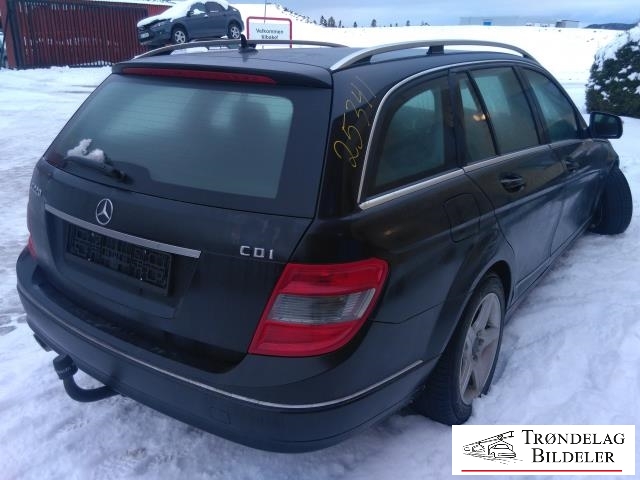 Mercedes C-Klasse 2007-2011 (Fase 1) (W204) (W204), Motorkode: 646811, Girkassekode: 