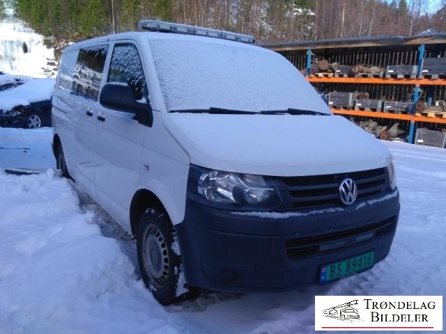 VW Transporter / Caravelle 2009-2015 (Fase 2) (T5) (T5), Motorkode: CAAC, Girkassekode: PAW