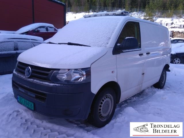 VW Transporter / Caravelle 2009-2015 (Fase 2) (T5) (T5), Motorkode: CAAC, Girkassekode: PAW
