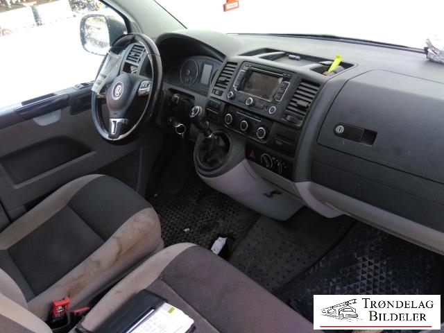 VW Transporter / Caravelle 2009-2015 (Fase 2) (T5) (T5), Motorkode: CAAC, Girkassekode: PAW