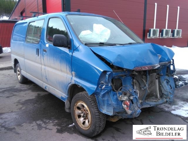 Toyota Hiace 2007-2012 (Fase 3) , Motorkode: 2KD-FTV, Girkassekode:
