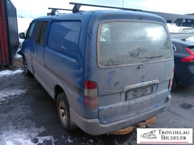 Toyota Hiace 2007-2012 (Fase 3) , Motorkode: 2KD-FTV, Girkassekode: