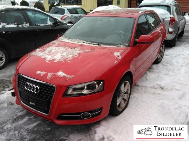 Audi A3 2009-2012 (Type II, Fase 2) , Motorkode: CAYC, Girkassekode: LUB
