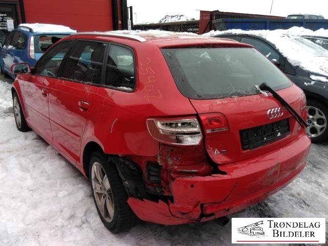 Audi A3 2009-2012 (Type II, Fase 2) , Motorkode: CAYC, Girkassekode: LUB