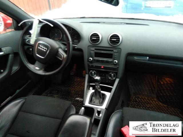 Audi A3 2009-2012 (Type II, Fase 2) , Motorkode: CAYC, Girkassekode: LUB