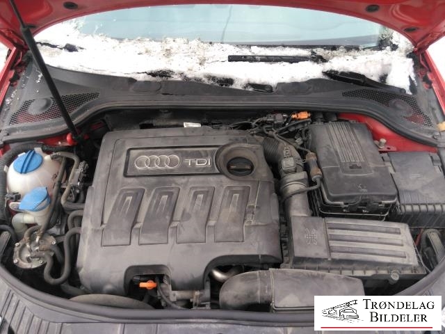 Audi A3 2009-2012 (Type II, Fase 2) , Motorkode: CAYC, Girkassekode: LUB