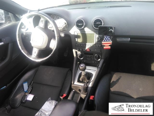 Audi A3 2003-2008 (Type II, Fase 1) , Motorkode: BMM, Girkassekode: HDV\HDU