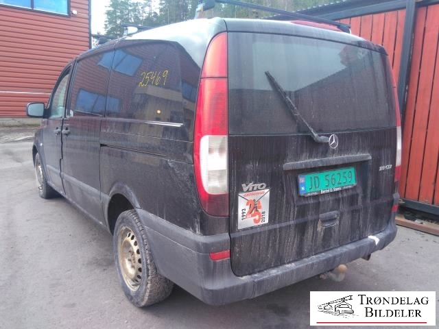 Mercedes Vito/Viano 2010-2014 (Fase 2) (W639) (W639), Motorkode: 646.980, Girkassekode: 