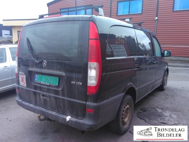 Mercedes Vito/Viano 2010-2014 (Fase 2) (W639) (W639), Motorkode: 646.980, Girkassekode: 