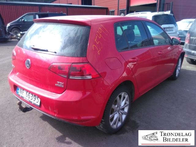 VW Golf VII 2012-2017 (Fase 1) , Motorkode: CLHA, Girkassekode: MRV