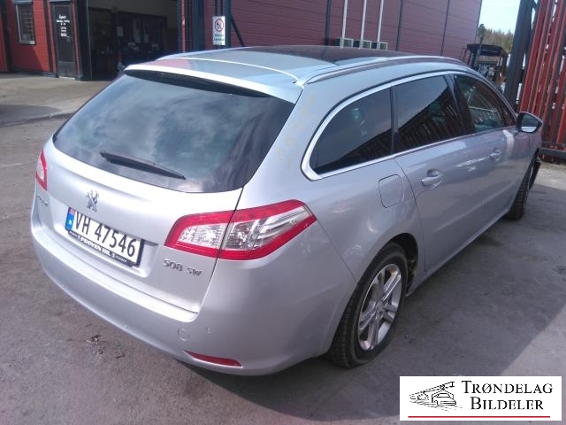 Peugeot 508 2011-2014 (Type I, Fase 1) , Motorkode: 9H05, Girkassekode: 