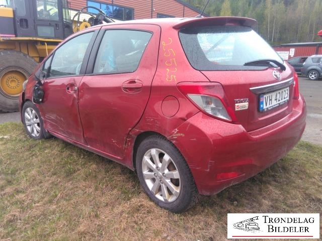 Toyota Yaris 2012-2014 (Type III, Fase 1) , Motorkode: 1NR-FE, Girkassekode: 