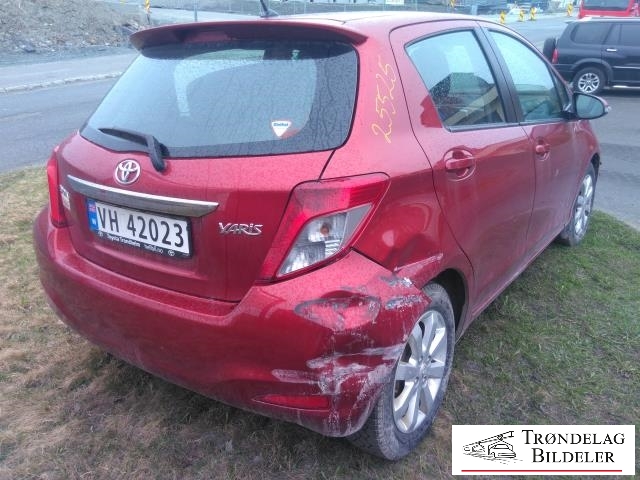 Toyota Yaris 2012-2014 (Type III, Fase 1) , Motorkode: 1NR-FE, Girkassekode: 