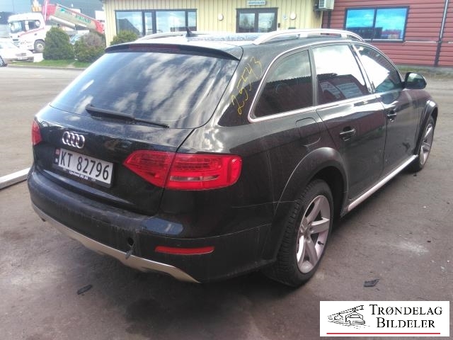 Audi A4, Allroad 2009-2016 (Type I) (B8) (B8), Motorkode: CAGA, Girkassekode: GIR/DIFF - LSE/MNA