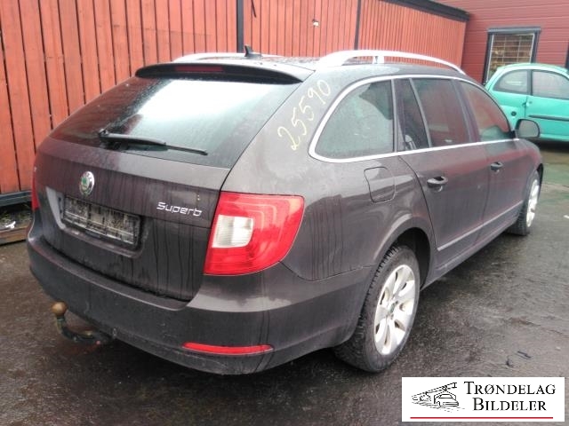 Škoda Superb 2008-2015 (Type II) , Motorkode: CFFB, Girkassekode: MSV