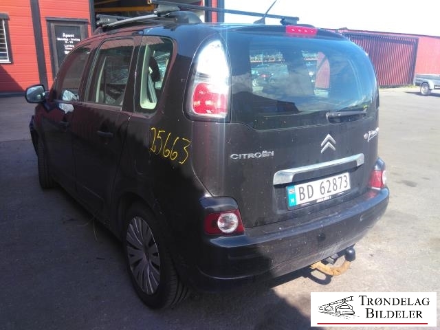Citroën C3, Picasso 2009-2017 , Motorkode: 9H01, Girkassekode: