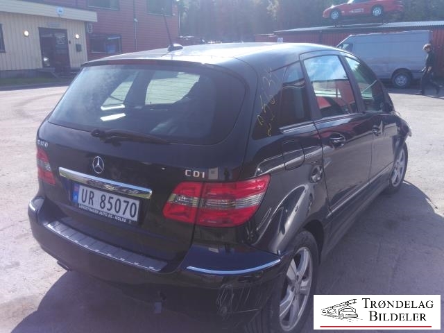 Mercedes B-Klasse 2008-2011 (Fase 2) (W245) (W245), Motorkode: 640940, Girkassekode: 