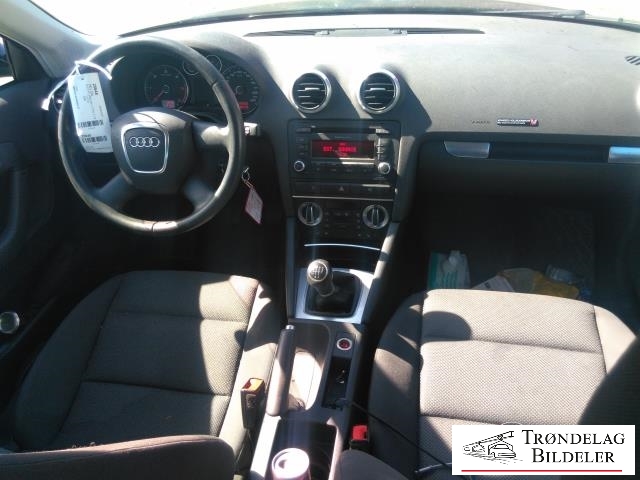 Audi A3 2009-2012 (Type II, Fase 2) , Motorkode: BLS, Girkassekode: 