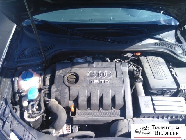 Audi A3 2009-2012 (Type II, Fase 2) , Motorkode: BLS, Girkassekode: 