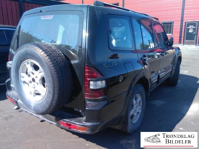 Mitsubishi Pajero 2000-2006 (Type III) , Motorkode: 4M41, Girkassekode: 