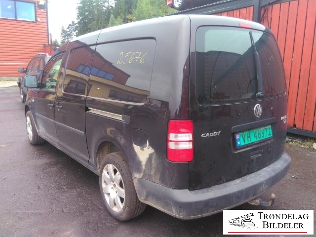 VW Caddy 2010-2015 (Type III, Fase 2) , Motorkode: CFHC, Girkassekode: PBX