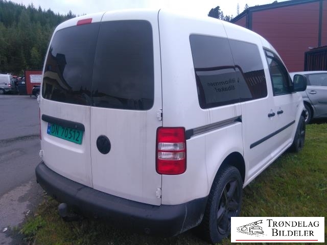 VW Caddy 2010-2015 (Type III, Fase 2) , Motorkode: CAYE, Girkassekode: LZY