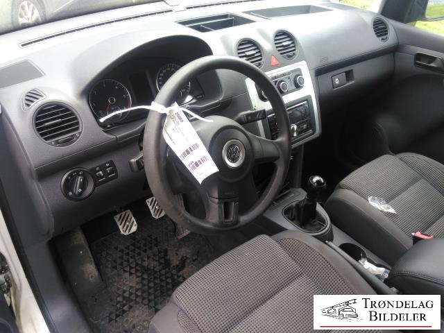 VW Caddy 2010-2015 (Type III, Fase 2) , Motorkode: CAYE, Girkassekode: LZY