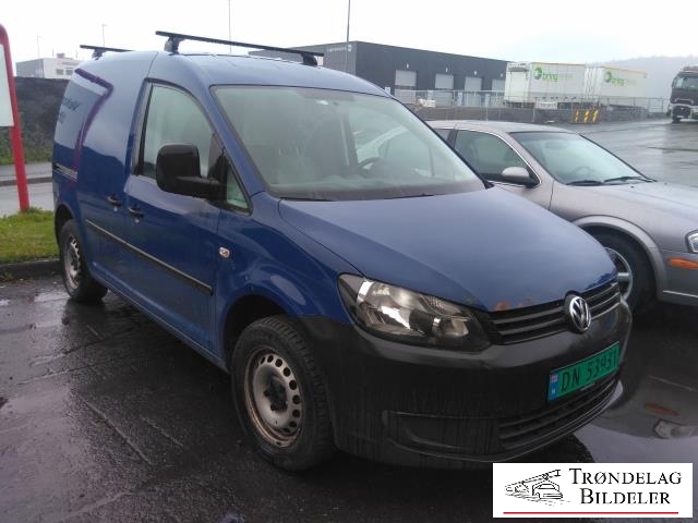 VW Caddy 2010-2015 (Type III, Fase 2) , Motorkode: CAY, Girkassekode: LZY
