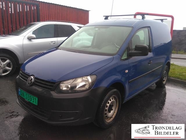 VW Caddy 2010-2015 (Type III, Fase 2) , Motorkode: CAY, Girkassekode: LZY