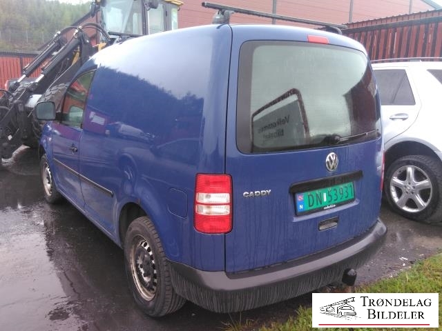 VW Caddy 2010-2015 (Type III, Fase 2) , Motorkode: CAY, Girkassekode: LZY