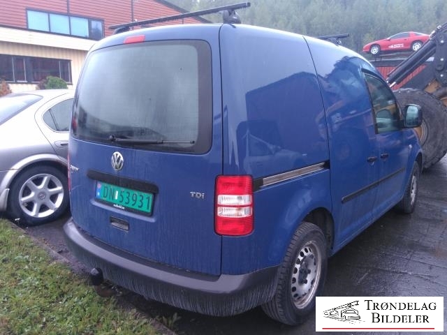 VW Caddy 2010-2015 (Type III, Fase 2) , Motorkode: CAY, Girkassekode: LZY