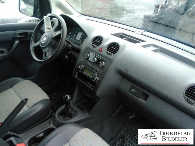 VW Caddy 2010-2015 (Type III, Fase 2) , Motorkode: CAY, Girkassekode: LZY