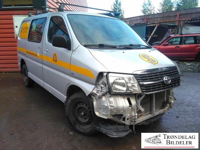 Toyota Hiace 2007-2012 (Fase 3) , Motorkode: 2KD-FTV, Girkassekode: